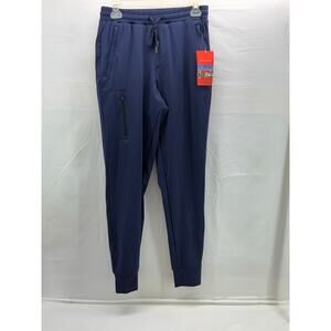 New Outdoor sports small men’s navy athletic joggers